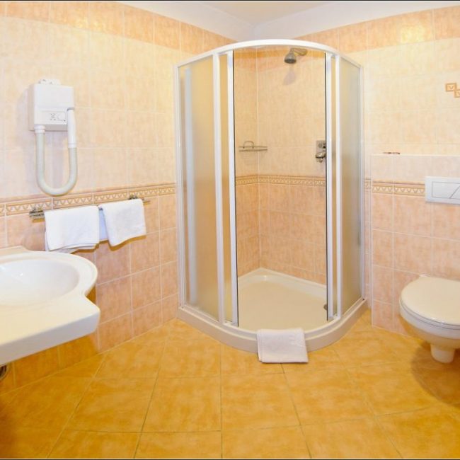 Vlastní sociální zařízení na všech pokojích