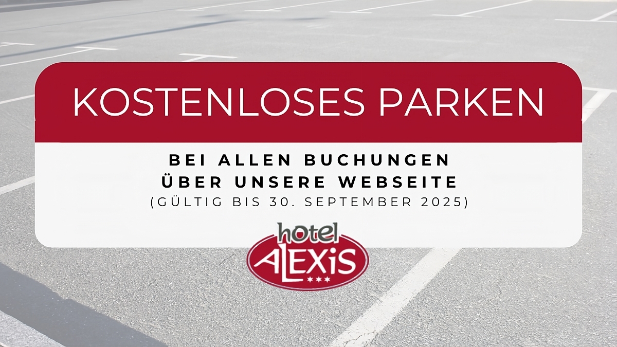 Blog: Kostenloses Parken für alle Buchungen über unsere Webseite – Hotel Alexis Prag